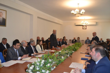 16 aprel tarixində Mingəçevir Şəhər İcra Hakimiyyəti başçısı yanında Şuranın növbəti iclası keçirilib.