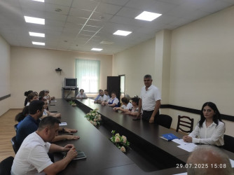 2025-ci ilin “Konstitusiya və Suverenlik ili” elan olunması ilə əlaqədar Azərbaycan Respublikası Nəqliyyat, Rabitə və Yüksək Texnologiyalar Nazirliyinin Aztelekom MMC-nin Aran Regional Filialının Mingəçevir şöbəsində tədbir keçirilmişdir.