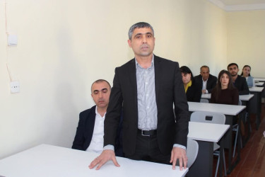 Mingəçevir Dövlət Universitetində “Aprel döyüşləri”nə həsr olunmuş konfrans keçirilib