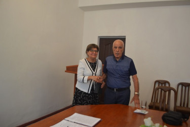 MİNGƏÇEVİRDƏ AZƏRBAYCAN MİLLİ MƏTBUATININ 150 İLLİK YUBİLEYİ MÜNASİBƏTİ İLƏ TƏDBİR KEÇİRİLİB