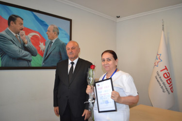 Mingəçevirdə Tibb İşçilərinin Peşə Bayramı qeyd olundu