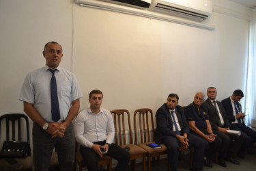 23 sentyabr tarixində Mingəçevir Şəhər İcra Hakimiyyəti başçısı yanında Şuranın növbəti iclası keçirilib.
