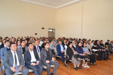 13 nömrəli tam orta məktəbdə maarifləndirici görüş keçirilib