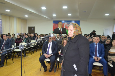 Mingəçevir şəhər İcra Hakimiyyətinin başçısı İlham İsmayılovun vətəndaşlarla növbəti səyyar görüşü fevral ayının 19-da  keçirilib.