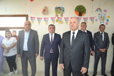 Uşaq nevroloji sanatoriyasında böyüyən sağlamlıq imkanları məhdud uşaqlar üçün bayram tədbiri keçirilib