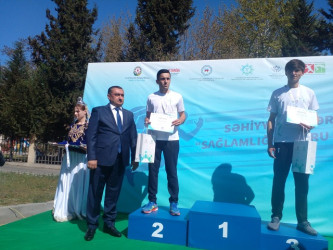 Mingəçevirdə “Sağlamlığa doğru qaç” devizi altında tədbir keçirilib.