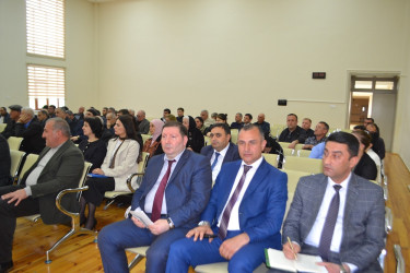 Mingəçevir şəhər İcra Hakimiyyətinin başçısı İlham İsmayılovun vətəndaşlarla növbəti səyyar görüşü aprel ayınin 2-də keçirilib.