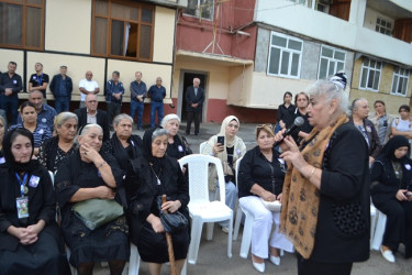 Mingəçevir 1 ci Qarabağ müharibəsi şəhidi İlyas Mayılovun adının əbədiləşməsi üçün yaşadığı binanın qarşısında  xatirə bulağının  açılışı olub.