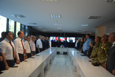 Mingəçevirdə 20 Sentyabr - Dövlət Suverenliyi Günü qeyd olundu