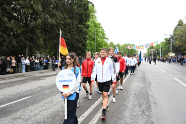 Ümummilli Lider Heydər Əliyevin 103-cü ildönümünə həsr olunan avarçəkmə və kanoe üzrə “Prezident Kuboku 2026” beynəlxalq reqatasının paradı təşkil edilib.