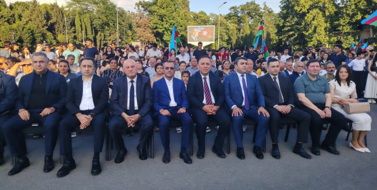 Mingəçevirdə 15 İyun – Milli Qurtuluş Günü təntənə ilə qeyd edilib