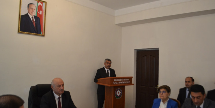 16 aprel tarixində Mingəçevir Şəhər İcra Hakimiyyəti başçısı yanında Şuranın növbəti iclası keçirilib.
