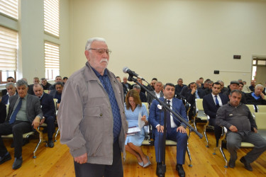 Mingəçevir şəhər İcra Hakimiyyətinin başçısı İlham İsmayılovun vətəndaşlarla növbəti səyyar görüşü aprel ayınin 2-də keçirilib.