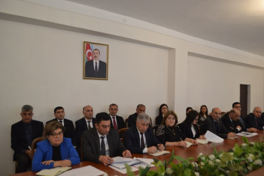 Yanvar ayının 22-də Mingəçevir Şəhər İcra Hakimiyyəti başçısı yanında Şuranın növbəti iclası keçirilib.