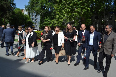 Mingəçevirdə Ulu öndər Heydər Əliyevin əziz xatirəsi dərin ehtiramla yad edilmişdir
