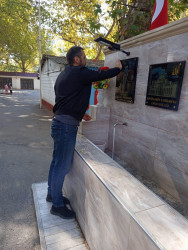 Mingəçevir şəhərində "Anım Günü" ilə bağlı təmizlik işləri aparılmışdır.