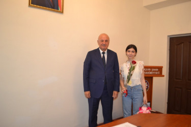 Təhsil və idman sahəsində uğur qazanan gənclərlə görüş