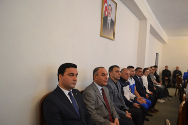 2 Fevral "Gənclər Günü" münasibətilə Mingəçevir gəncləri ilə görüş keçirildi