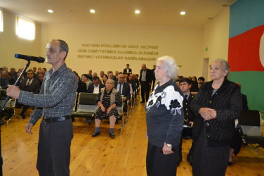 Mingəçevir şəhər İcra Hakimiyyətinin başçısı İlham İsmayılovun sakinlərlə növbəti səyyar görüşü may  ayının 8-də keçirilib