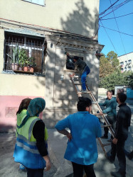 Mingəçevir şəhərində "Anım Günü" ilə bağlı təmizlik işləri aparılmışdır.