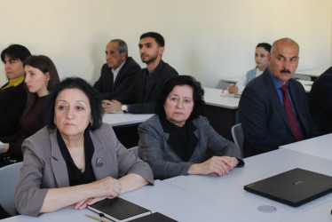Mingəçevir Dövlət Universitetində “Aprel döyüşləri”nə həsr olunmuş konfrans keçirilib