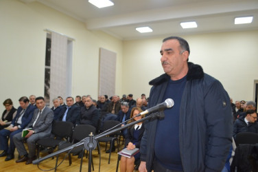 Mingəçevir Şəhər İcra Hakimiyyətinin başçısı İlham İsmayılovun vətəndaşlarla növbəti səyyar görüşü fevral ayının 12-də keçirildi.