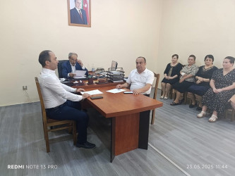23 May 2025-ci il tarixində Mənzil Kommunal Təsərrüfatı Kombinatında «Ümumilli Lider Heydər Əliyev müstəqil Azərbaycan Konstitusiyasının müəllifidir» mövzusunda dəyirmi masa keçirilmişdir.