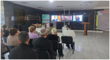 27 sentyabr-Anım Günü  ilə əlaqədar olaraq 26.09.2025-ci il tarixində tədbirlər keçirilmişdir.