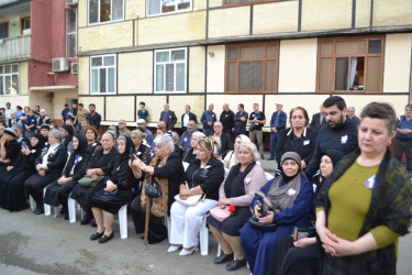 Mingəçevir 1 ci Qarabağ müharibəsi şəhidi İlyas Mayılovun adının əbədiləşməsi üçün yaşadığı binanın qarşısında  xatirə bulağının  açılışı olub.