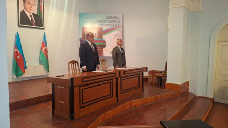 Mənzil Kommunal Təsərrüfatı İstehsalat Birliyində “Konstitusiya və Suverenlik İli”nə həsr olunmuş tədbir keçirilib