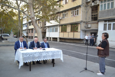 Mingəçevir şəhər  İcra Hakimiyyətinin başçısı İlham İsmayılovun sakinlərlə növbəti səyyar qəbul-görüşü keçirilmişdir.