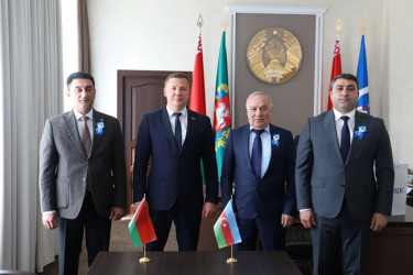 Mingəçevir şəhərinin nümayəndə heyəti Belarus Respublikasının Polotsk şəhərinə səfər edib