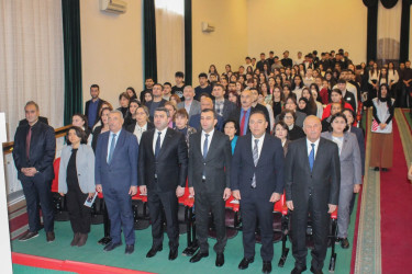 Azərbaycanın Ümummilli lideri Heydər Əliyevin Anım gününə həsr olunmuş “Heydər Əliyev irsinin strateji əhəmiyyəti: davamlı inkişaf perspektivləri” mövsuzunda elmi-praktik konfrans keçirilib.
