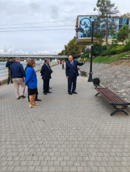 III MDB oyunları çərçivəsində şəhər ərazisində aparılan abadlıq-quruculuq işləri ilə yaxından tanışlıq oldu