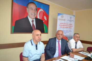 Korrupsiyaya Qarşı Mübarizə mövzusunda tədbir keçirilib
