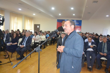 Mingəçevir şəhər İcra Hakimiyyətinin başçısı İlham İsmayılovun vətəndaşlarla növbəti səyyar görüşü may ayının 15-də keçirilib.