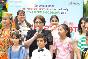 Mingəçevirdə “Uşaqlar bizim gələcəyimizdir” mövzusunda uşaq yaradıcılıq festivalı keçirilib.