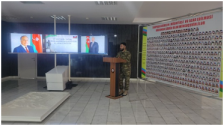 27 sentyabr-Anım Günü  ilə əlaqədar olaraq 26.09.2025-ci il tarixində tədbirlər keçirilmişdir.