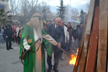 Mingəçevirdə Torpaq çərşəmbəsi qeyd edildi