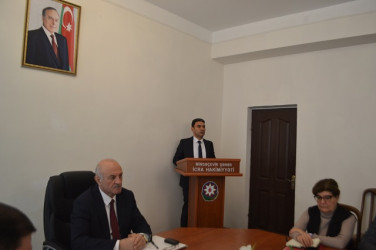 13 mart tarixində Mingəçevir Şəhər İcra Hakimiyyəti başçısı yanında Şuranın növbəti iclası keçirilib.