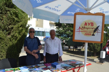 31 may-2025-ci il tarixində Mingəçevir şəhərində Beynəlxalq Uşaqların Müdafiəsi Gününə həsr edilmiş  I Mingəçevir Kitab Sərgisi keçirilib.
