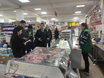 Mingəçevir şəhərində qida təhlükəsizliyi ilə əlaqədar nöbtəti maarifləndirici görüşlər keçirilib.