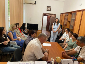 “Ümummilli lider Heydər Əliyev müstəqil Azərbaycan Konstitusiyanın müəllifidir.” adlı dəyirmi masa keçirildi.