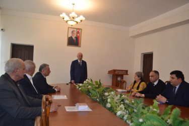 Mingəçevir şəhər İcra Hakimiyyətində İctimai təşkilatların sədrləri ilə görüş oldu.