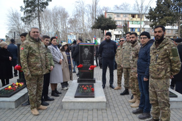 20 Yanvar faciəsinin 35-ci ildönümü ilə bağlı Mingəçevir Şəhidlər Xiyabanında Anım mərasimi keçirilib