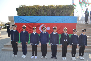 Mingəçevirdə "Dövlət Bayrağı Günü" qeyd edildi.
