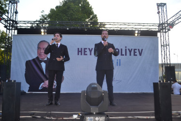 Ulu Öndər Heydər Əliyevin anadan olmasının 103-cü ildönümünə həsr olunmuş konsert keçirilmişdir.