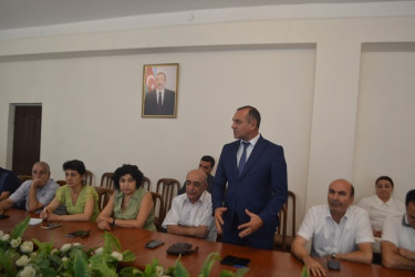 MİNGƏÇEVİRDƏ AZƏRBAYCAN MİLLİ MƏTBUATININ 150 İLLİK YUBİLEYİ MÜNASİBƏTİ İLƏ TƏDBİR KEÇİRİLİB