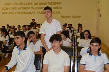"İnsan Hüquqları Aylığı" çərçivəsində maarifləndirici görüşlər davam etdirilir.