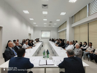 18 Oktyabr – Azərbaycanın Müstəqilliyinin Bərpası Günü münasibətilə tədbir keçirildi.
